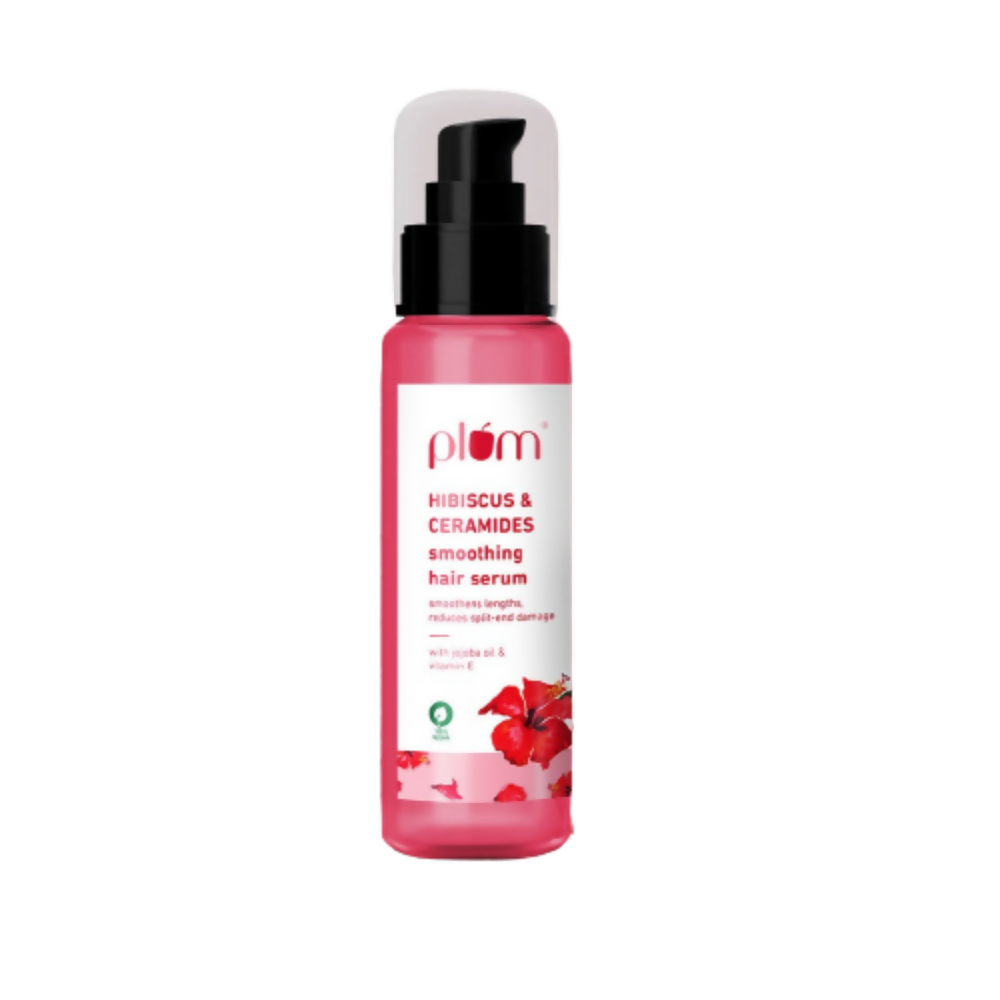 Plum Hibiscus & Ceramides Smoothing Hair Serum - Distacart