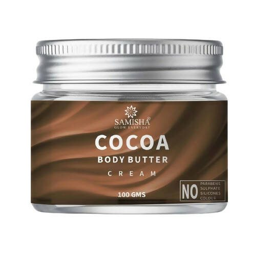 Samisha Organic Stretch Marks Remover Cocoa Body Butter Cream - Distacart