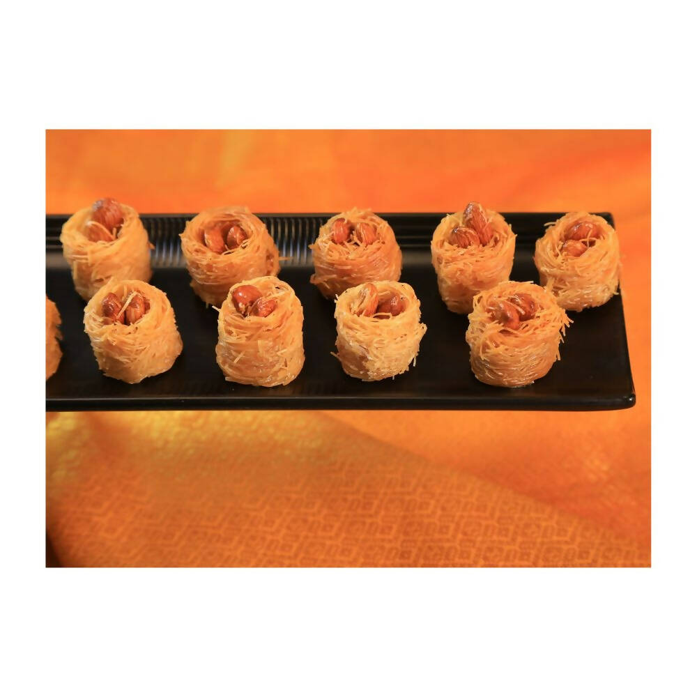 Olive Mithai Almond Nest Baklawa - Distacart