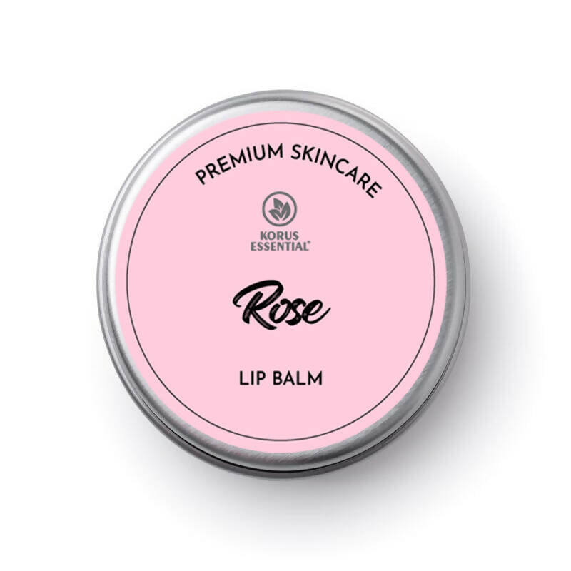 Korus Essential Rose Lip Balm With Shea Butter - Distacart