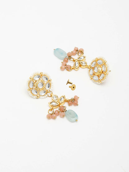 Kundan Earrings - Ruby Raang - Distacart