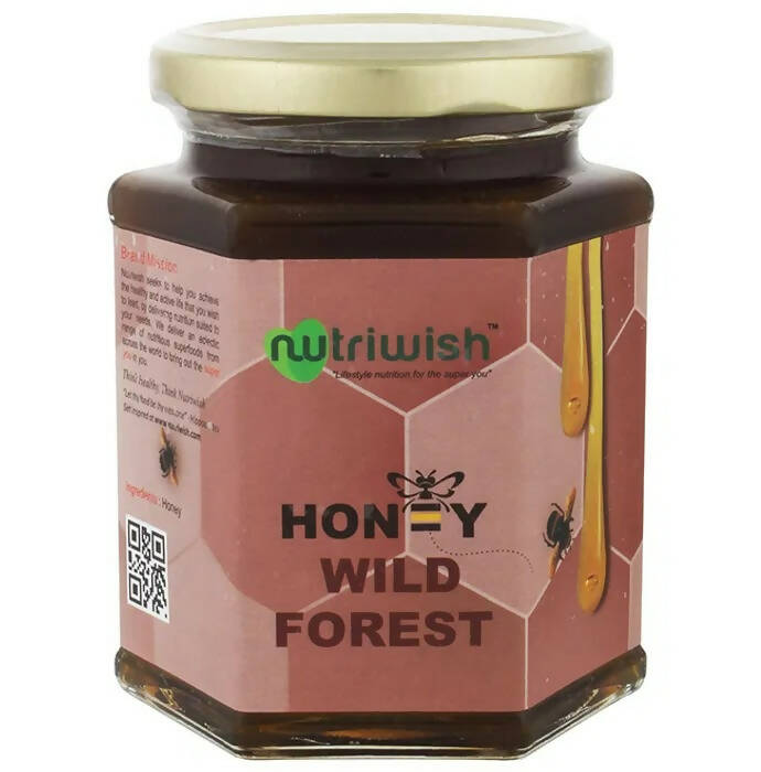 Nutriwish 100% Pure Organic Honey Wild Fores - Distacart