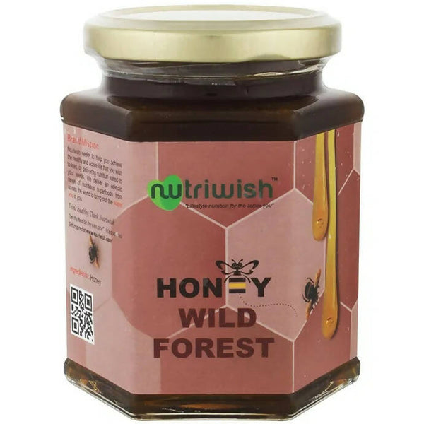 Nutriwish 100% Pure Organic Honey Wild Fores - Distacart