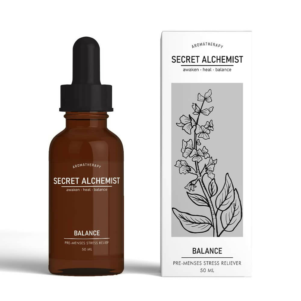 Secret Alchemist Balance Pre Menstrual Tension Reliever Oil - Distacart