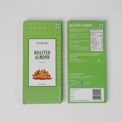 Dibha Ruchoks - Roasted Almond Chocolate Bar - Distacart