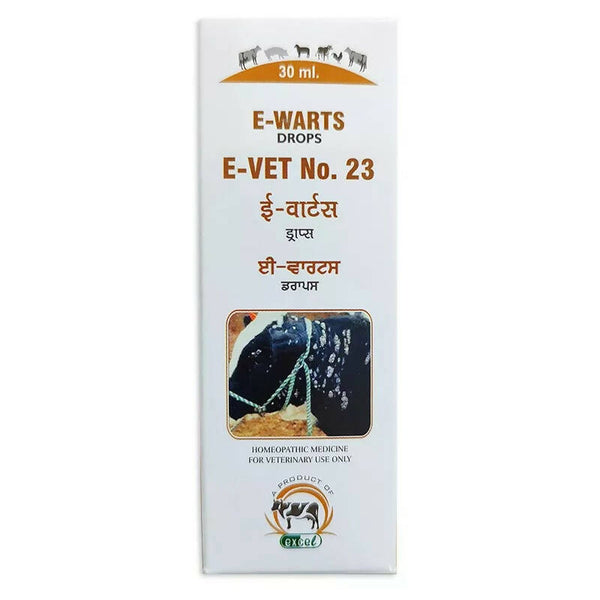 Excel Pharma E-Vet No. 23 Warts Drops - Distacart