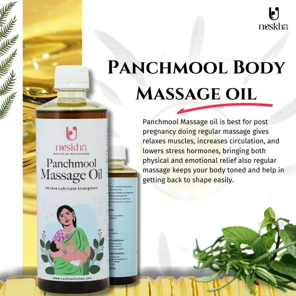 Nuskha Panchmool Massage Oil - Distacart