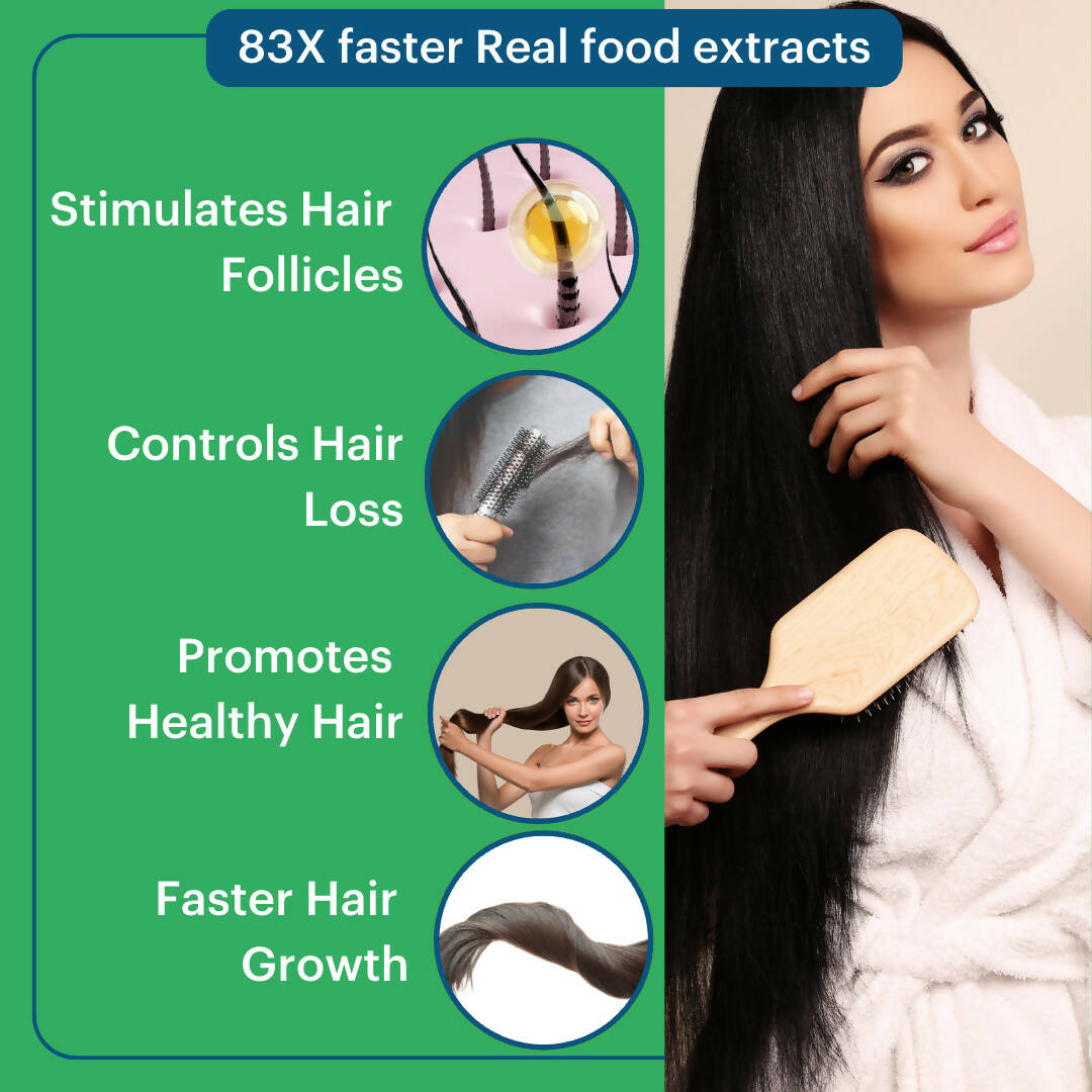 Laurik DHT Blocker Tablets With Ingredient Biotin, Helps Reduce Hair Fall, Stimulates Hair Growth - Distacart