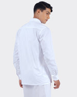 Thumbnail for Ramraj Cotton Mens 100 % Cotton Viceroy Full Sleeve White Shirt - Distacart