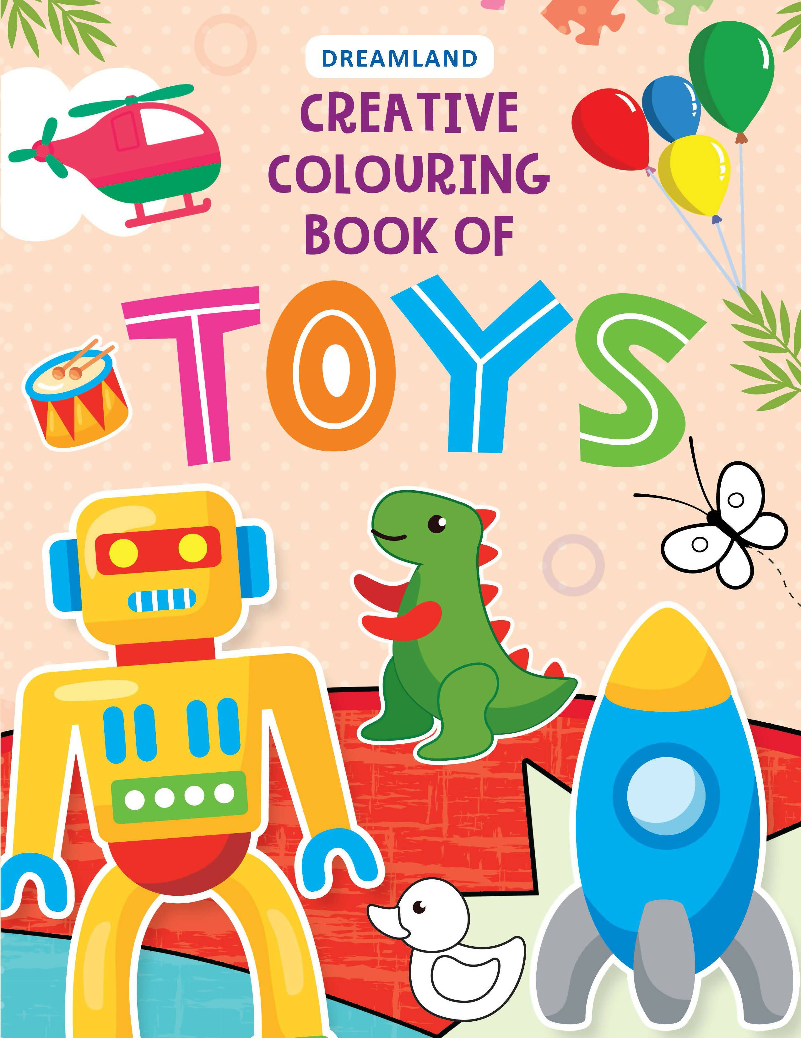 Dreamland Creative Colouring Book - Toys - Distacart