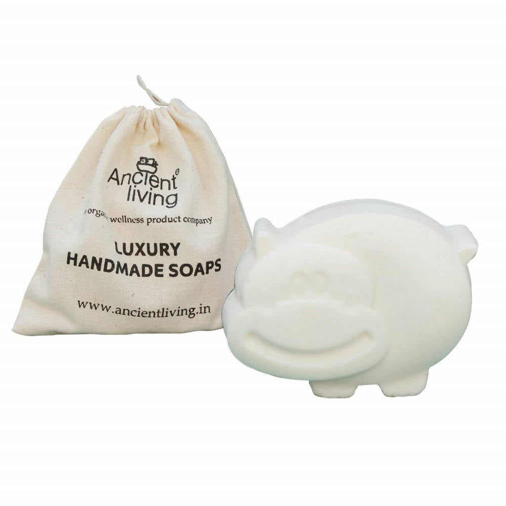 Ancient Living Handcrafted Designer Hippo Soap For Kids