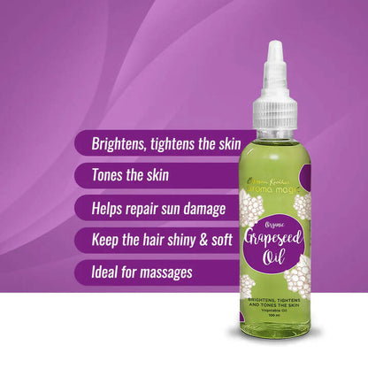 Blossom Kochhar Aroma Magic Grapeseed Organic Oil - Distacart