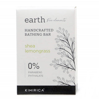 Kimirica Earth Shea Lemongrass Bathing Soap Bar - Distacart