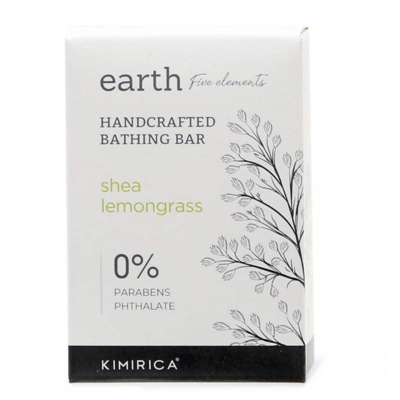 Kimirica Earth Shea Lemongrass Bathing Soap Bar - Distacart