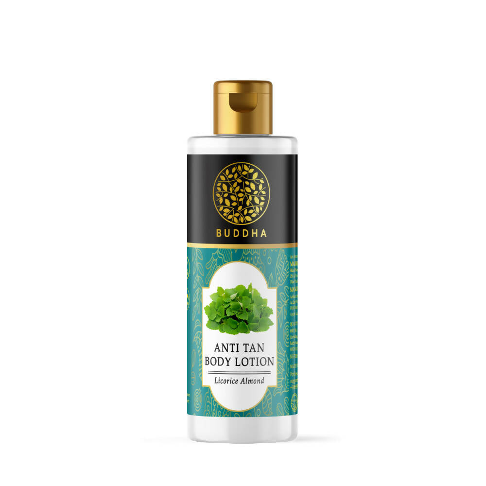 Buddha Natural Anti Tan Body Lotion - Helps To Reduce Tan and Dark Spots - Distacart