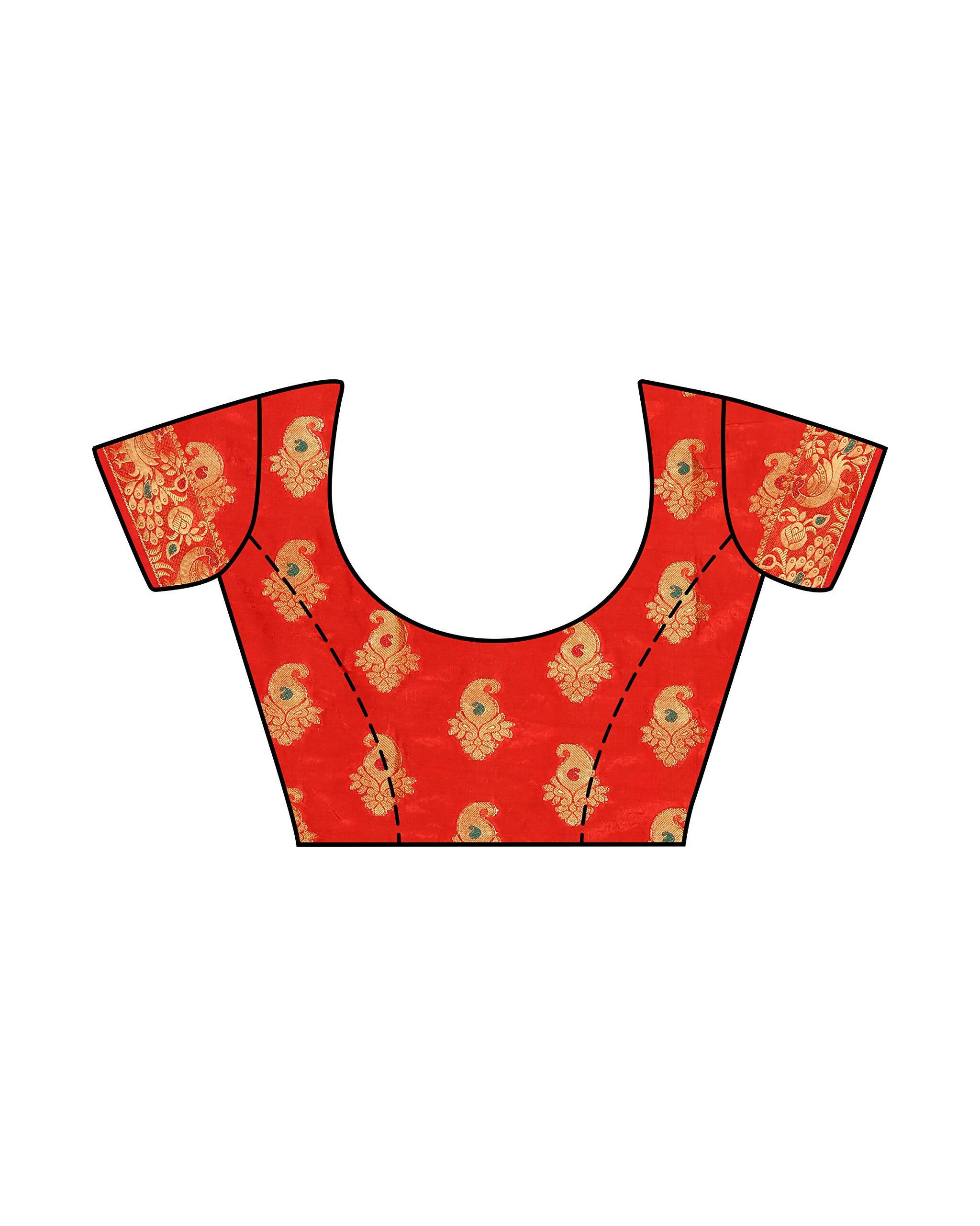 Mimosa Women's Green Kanchipuram Art Silk Saree - Distacart