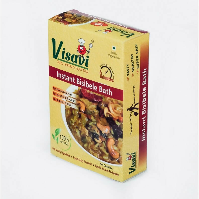 Buy Visavi Instant Bisi Bele Bath Online at Best Price | Distacart