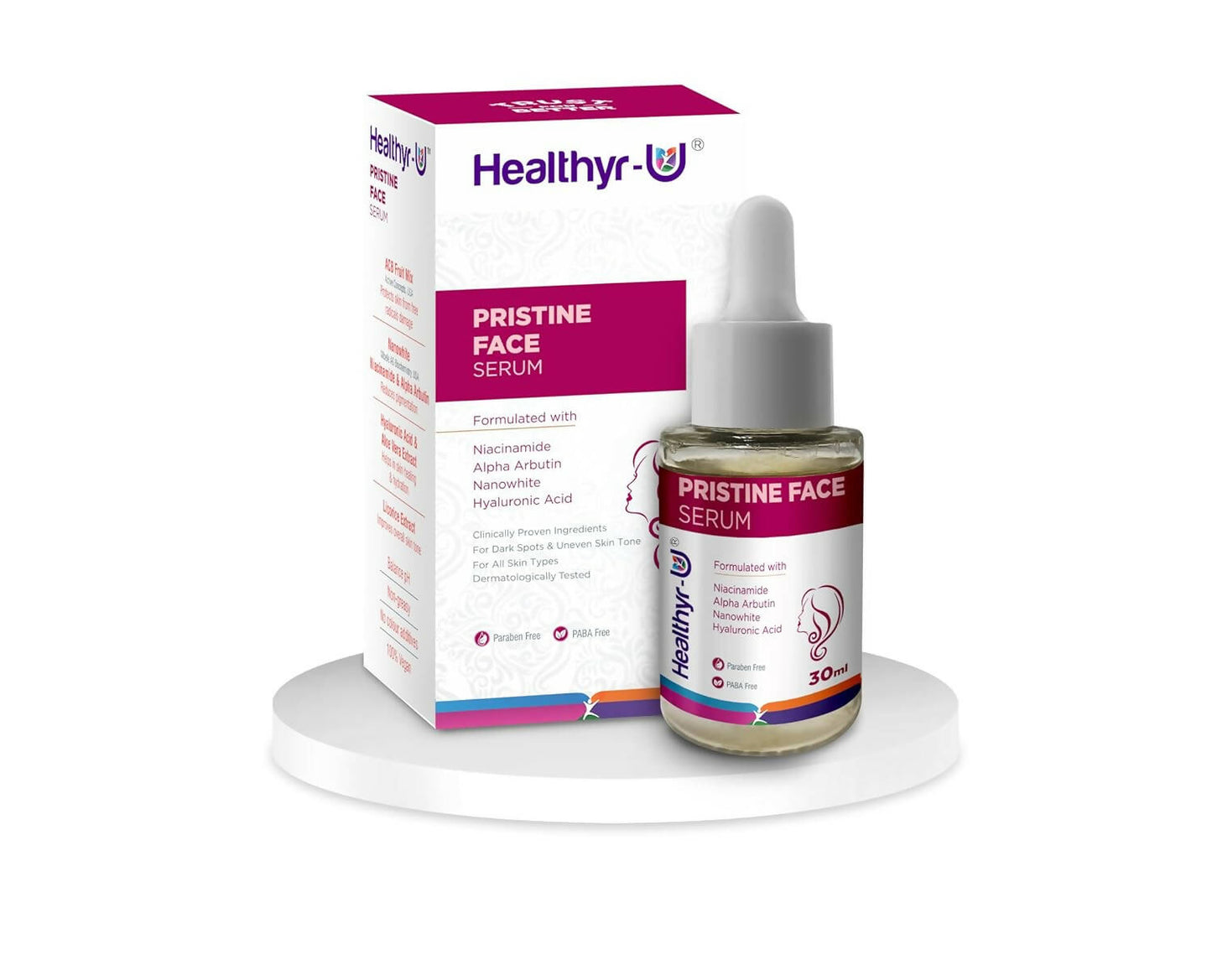 Healthyr-U Pristine Face Serum - Distacart