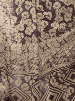 Thumbnail for Kalini Women Brown & Beige Floral Saree - Distacart