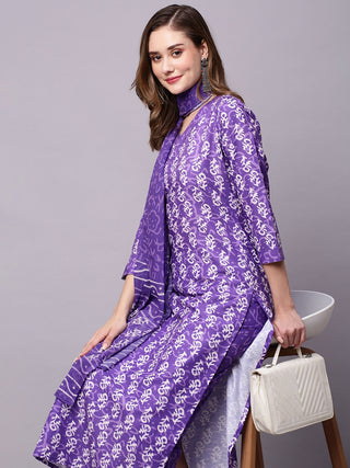 Kalini Ethnic Motifs Printed Kurta With Trousers & Dupatta - Distacart