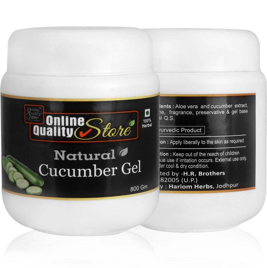 Online Quality Store Natural Cucumber Gel - Distacart