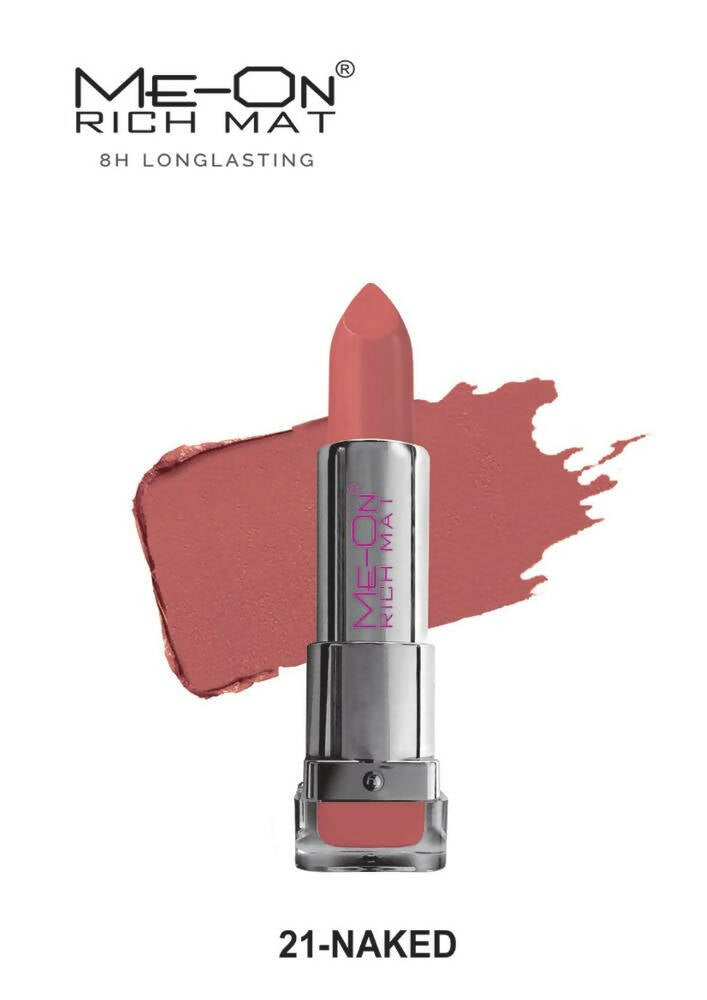 Me-On Professional Rich Mat Lipstick Shade 21 - Distacart