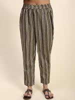 Thumbnail for Kalini Floral Printed Round Neck Kurta with Trousers - Distacart