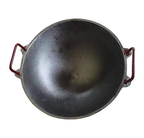 Elles Cast Iron Kadai Large Size 10 Inc