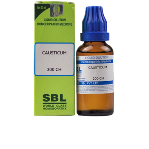 SBL Homeopathy Causticum Dilution 200 CH (30 ml)