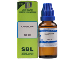 SBL Homeopathy Causticum Dilution 200 CH (30 ml)