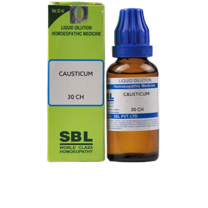 SBL Homeopathy Causticum Dilution 30 CH (30 ml)