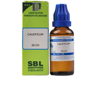 SBL Homeopathy Causticum Dilution 30 CH (30 ml)