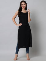 Thumbnail for Kalini Women Black Kurta - Distacart
