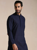 Thumbnail for Manyavar Men Embroidered Kurta with Pyjamas - Distacart