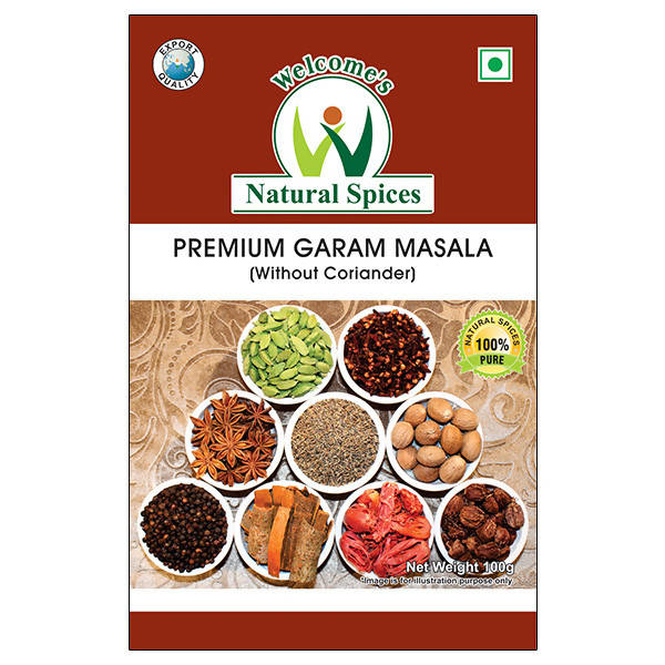 Welcome’s Natural Spices Premium Garam Masala Powder - Distacart