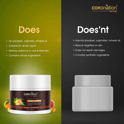 Coronation Herbal Vitamin C Face Mask - Distacart