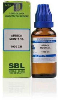 Thumbnail for SBL Homeopathy Arnica Montana Dilution 1000 CH