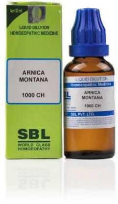 SBL Homeopathy Arnica Montana Dilution 1000 CH