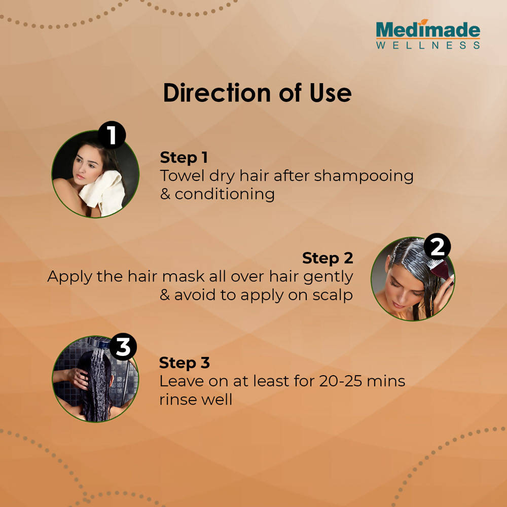 Medimade Wellness Rice Water Hair Mask - Distacart