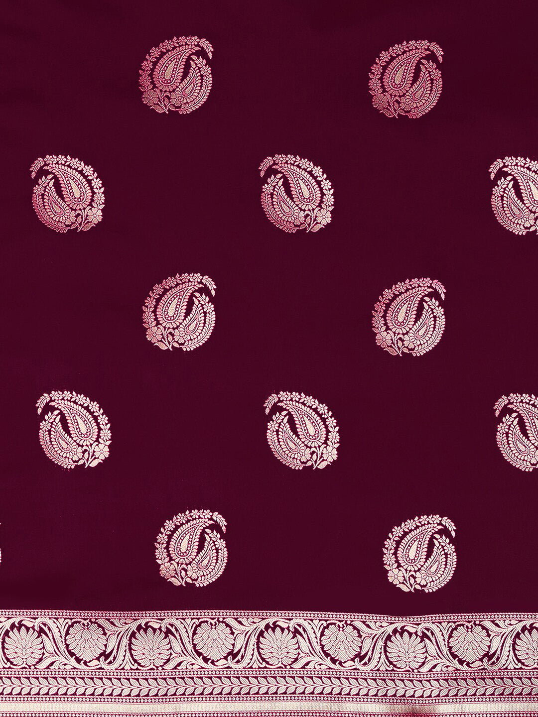Mitera Ethnic Motifs Woven Design Zari Banarasi Saree - Distacart
