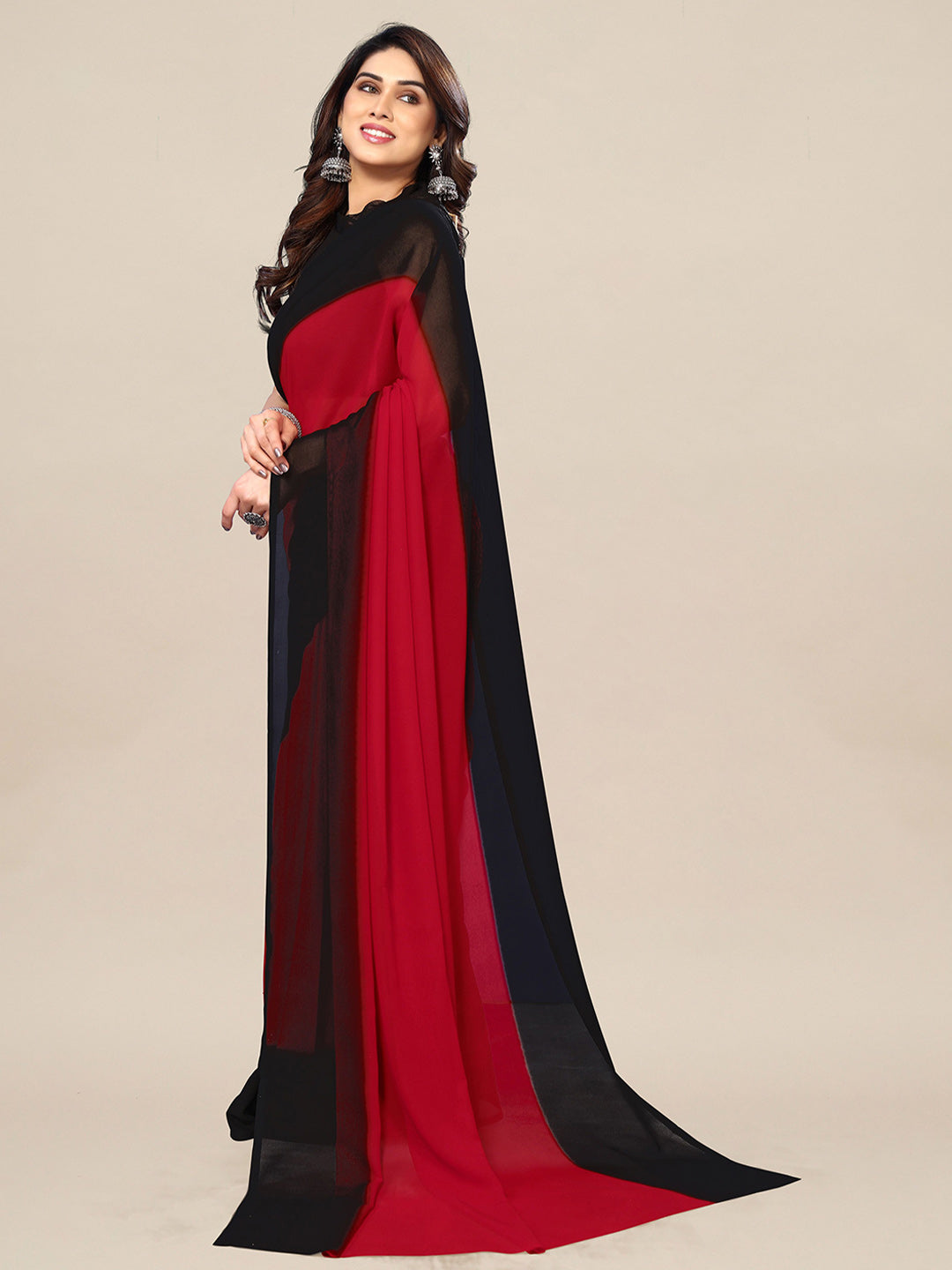 Kalini Pure Georgette Saree - Distacart