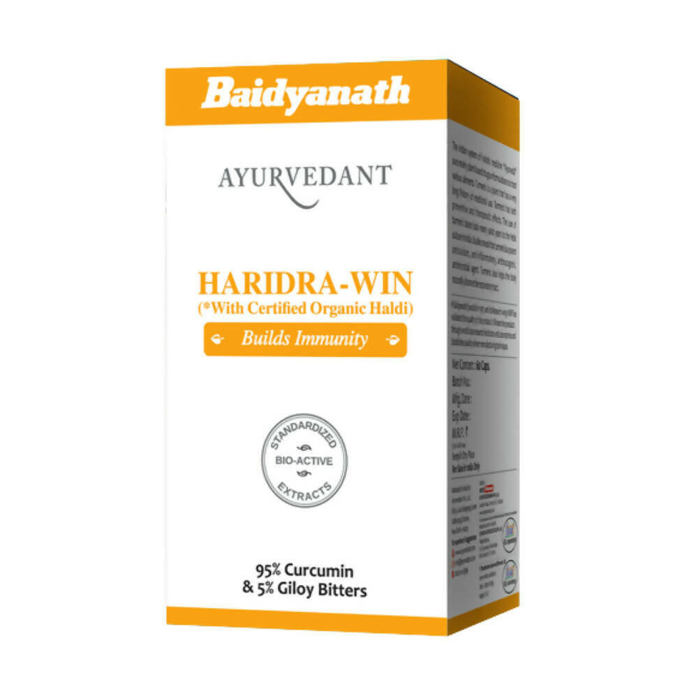 Baidyanath Jhansi Ayurvedant Haridra-Win Capsules - Distacart