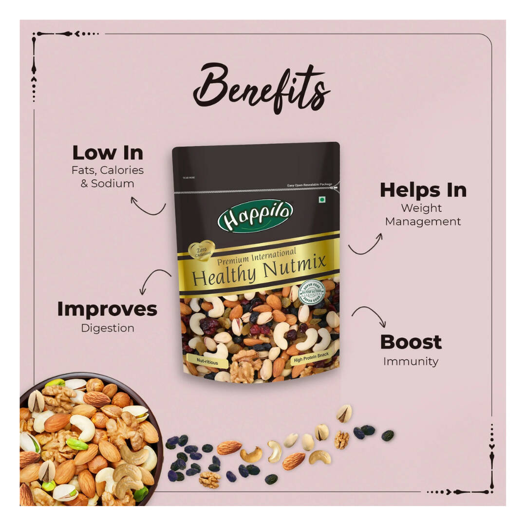 Happilo Healthy & Nutritious Premium Nut Mix - Distacart