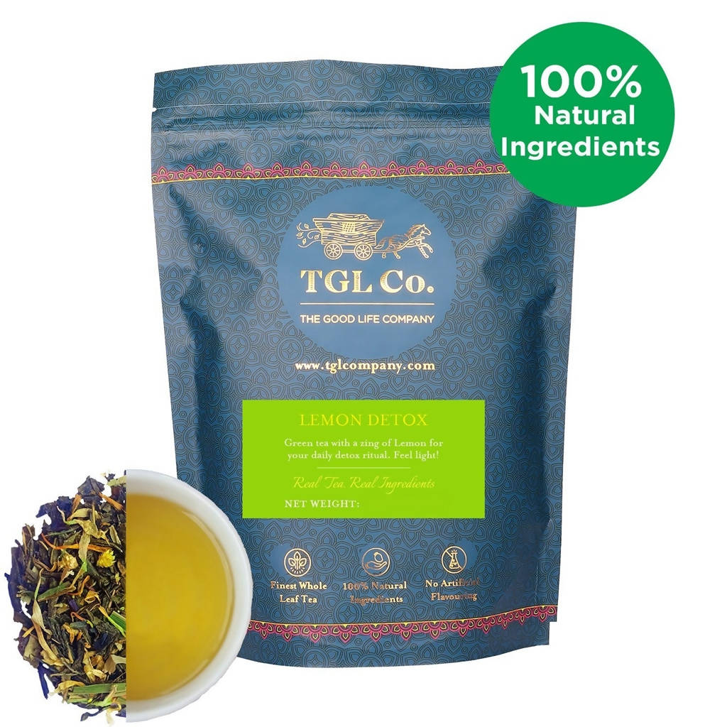 TGL Co. Lemon Detox Green Tea - Distacart