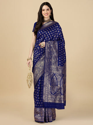 Kalini Woven Design Zari Art Silk Banarasi Saree - Distacart