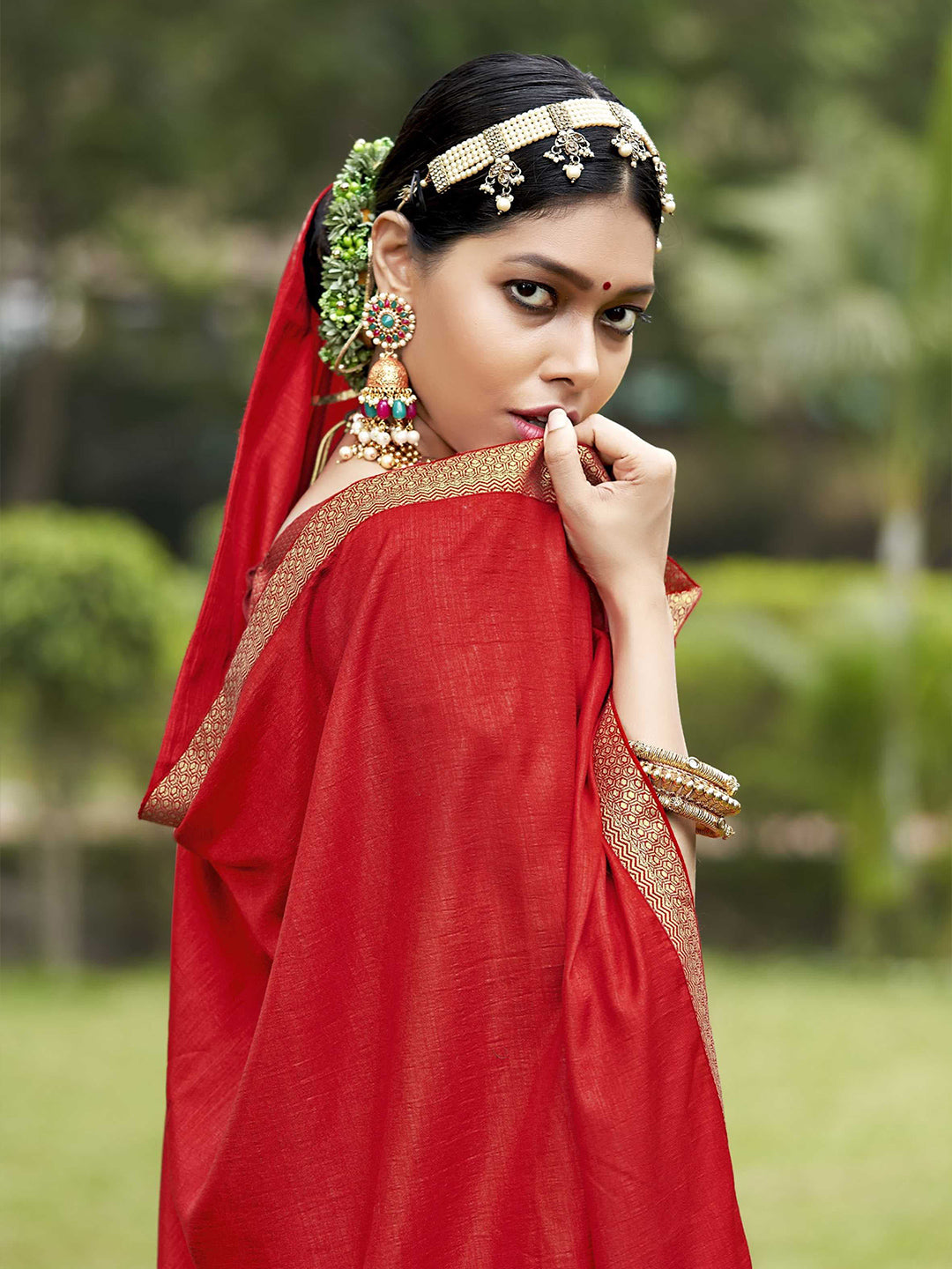 Kalini Woven Design Border Art Silk Saree - Distacart