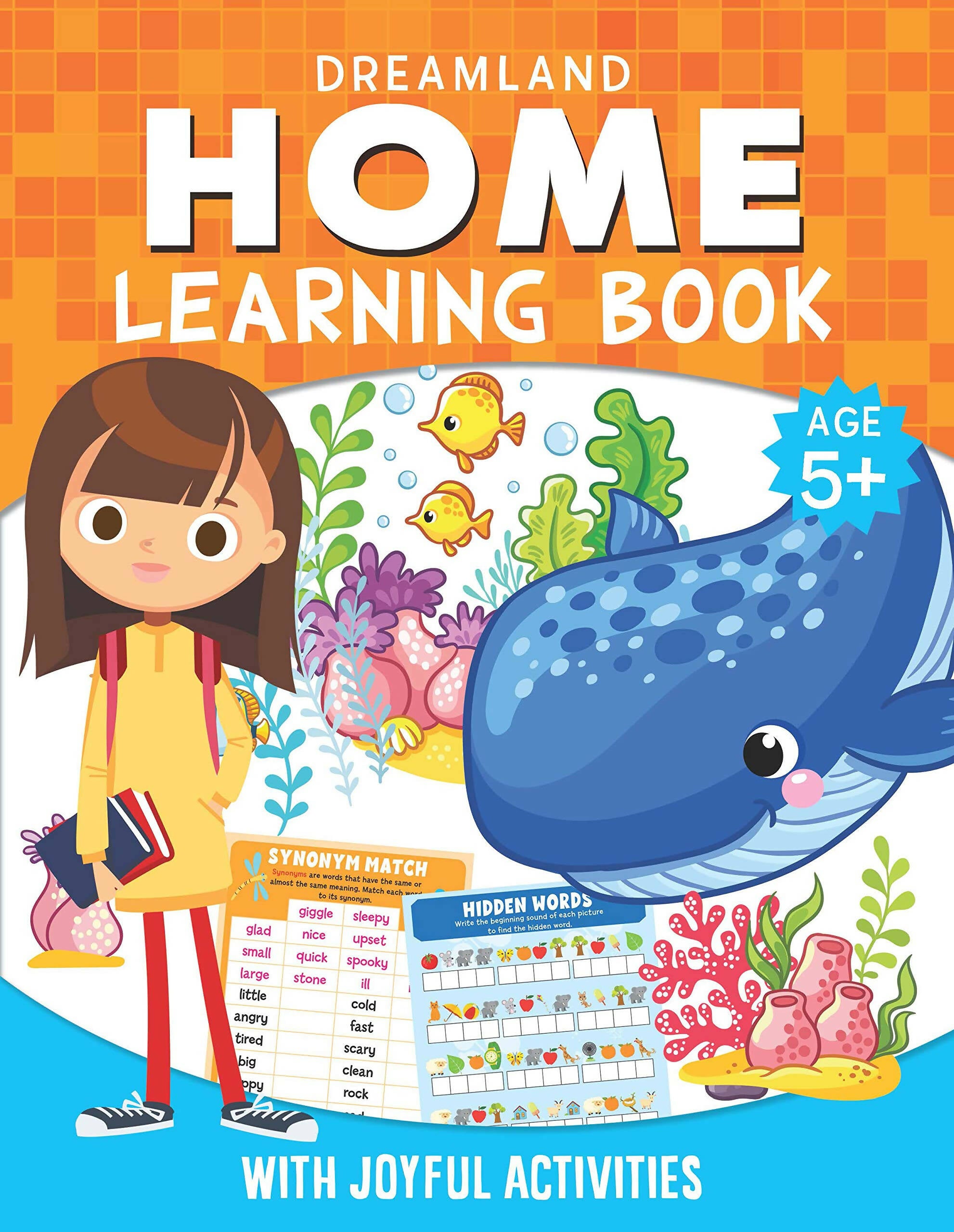Dreamland Home Learning Book With Joyful Activities - 5+ : Children Interactive & Activity Book - Distacart