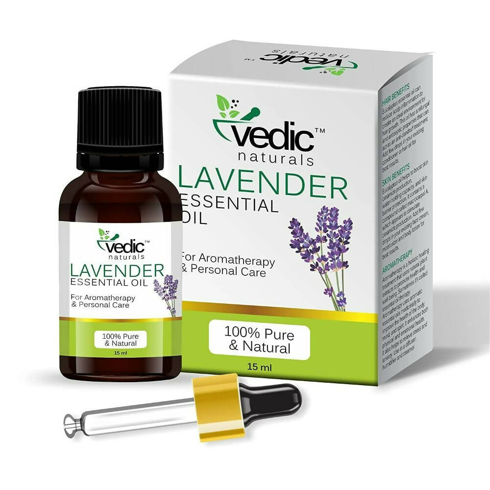 Vedic Naturals Lavender Essential Oil - Distacart