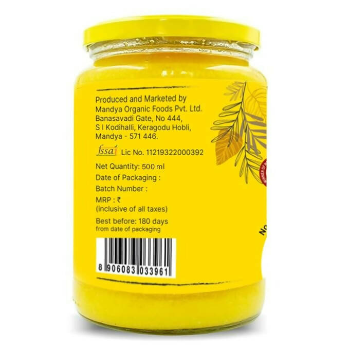 Organic Mandya Premium A2 Desi Ghee - Distacart