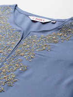 Thumbnail for Biba Women Yoke Design Kurta with Trousers - Distacart